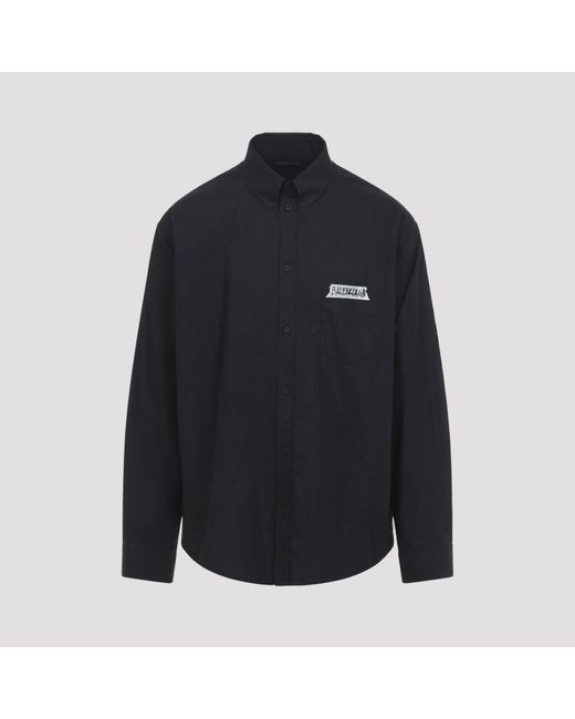 Balenciaga Blue Shirt for men