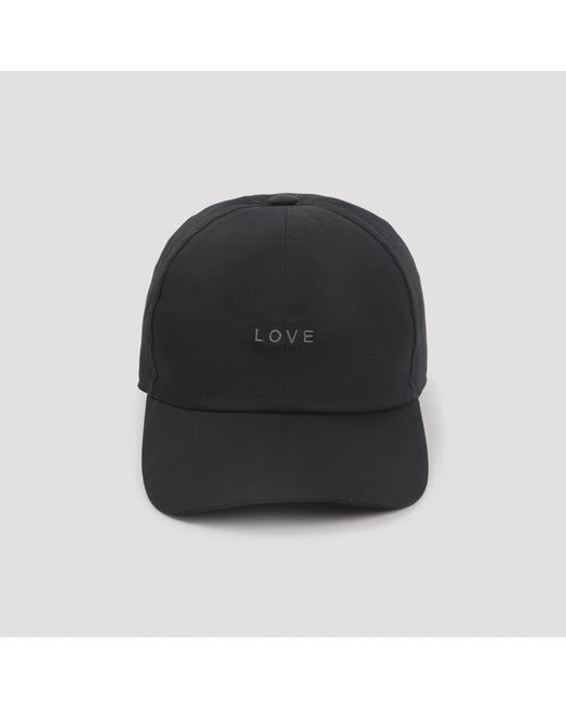 Rick Owens Black Cotton Hat