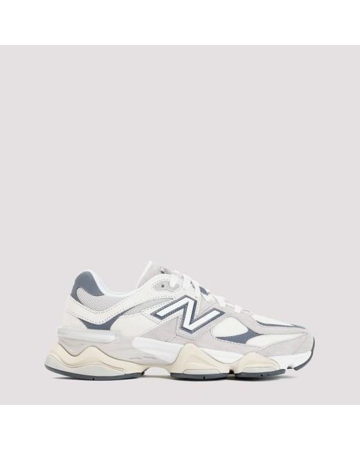 New Balance White 9060 Sneakers for men