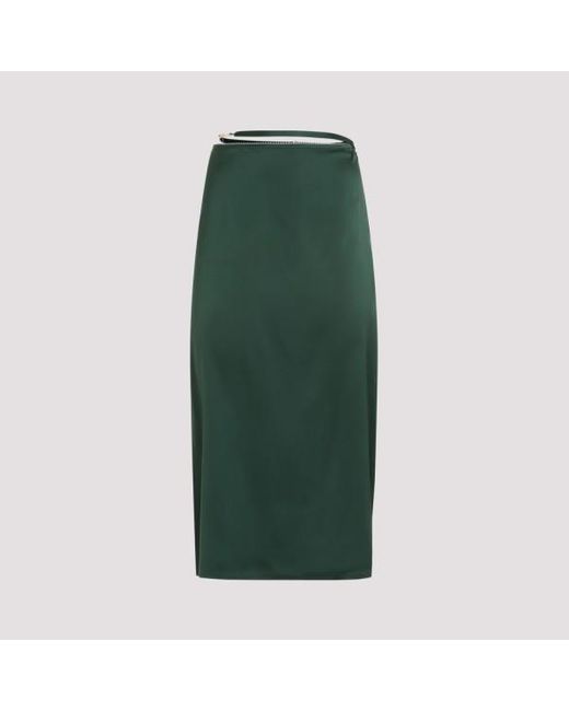 Jacquemus Green La Jupe Notte Skirt