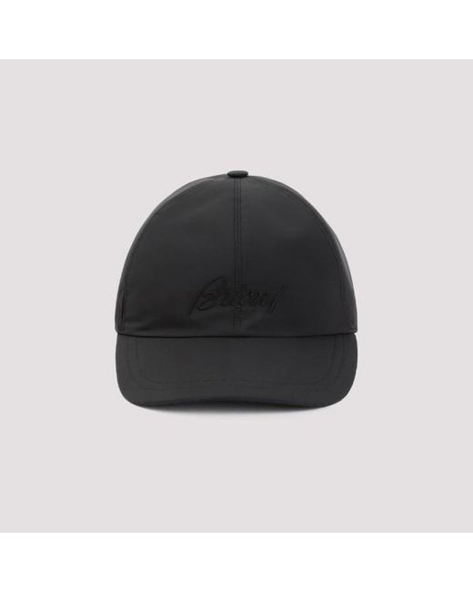 Brioni Black Baeba Hat for men