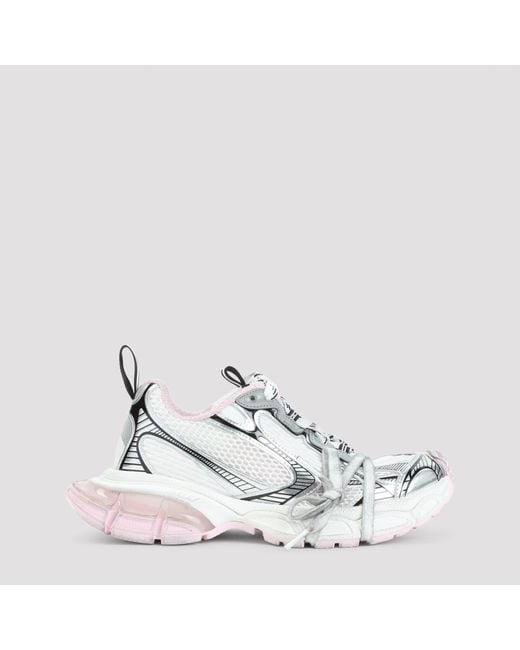 Balenciaga White 3Xl Gel Sneakers
