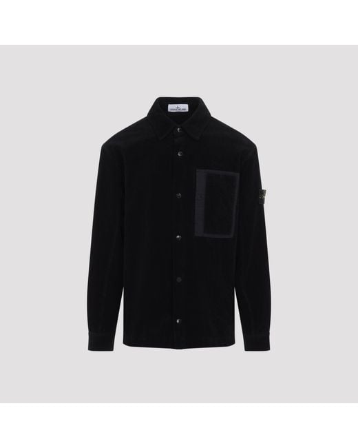 Stone Island Black Shirt for men