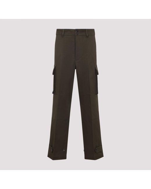Valentino Gray Cargo Pants for men