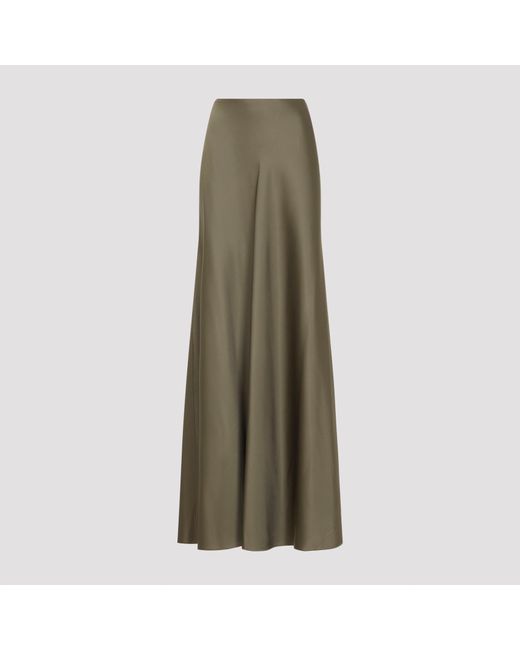 Ralph Lauren Green Masina Maxi Skirt