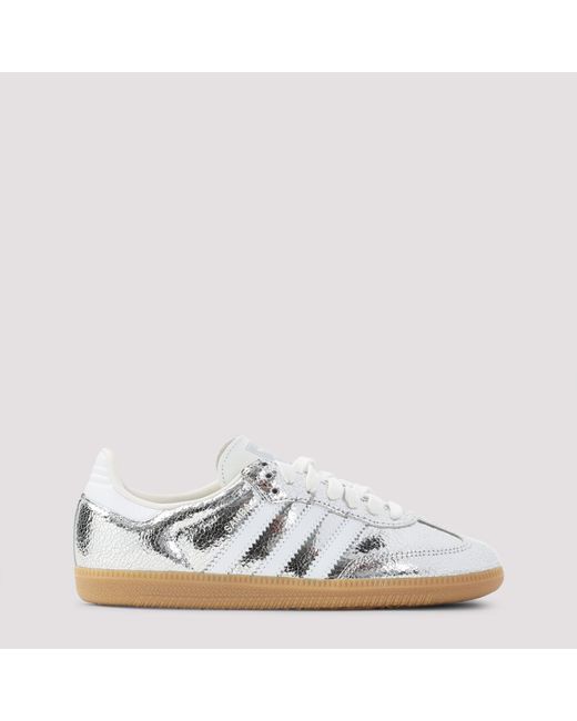 Adidas White Samba Sneakers