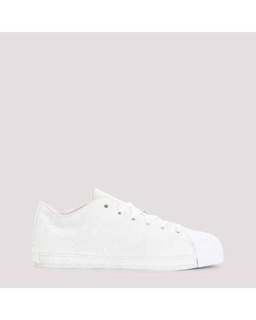 Y-3 White Nizzastar Lo Sneakers for men