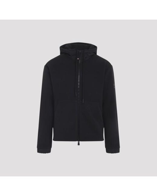Moncler Black Oncer Grenobe Zip Up Jacket for men
