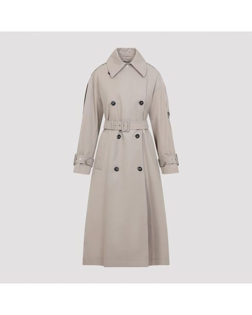 Sportmax Natural Gocce Polyester Trench