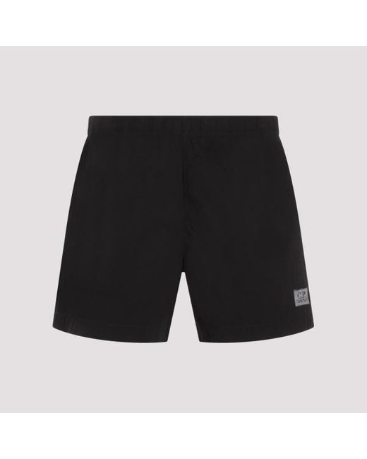C P Company Black Swim Shorts for men