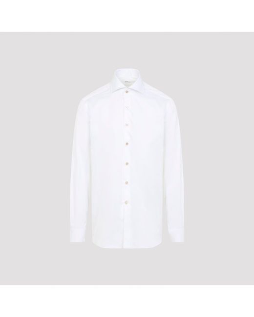 Kiton White Shirt for men