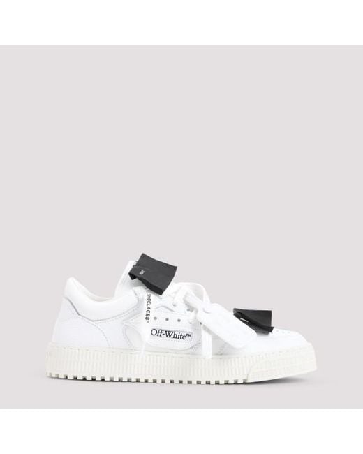 OFF-WHITE | LOW TOP 3.0 OFF COURT SNEAKERS 白-オレンジ White/Orange Low 3.0 Off Court in WHITE for Women | Off-White™