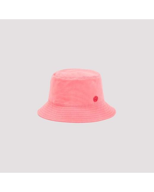 Maison Michel Pink Maion Michel Jaon Hat