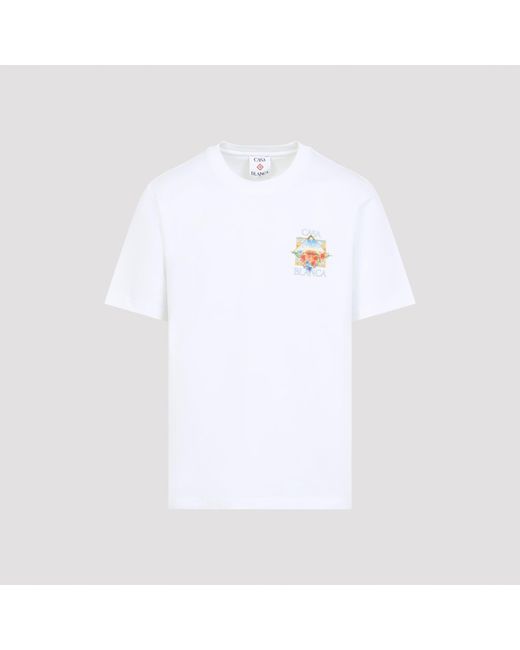 Casablanca White Tshirt for men
