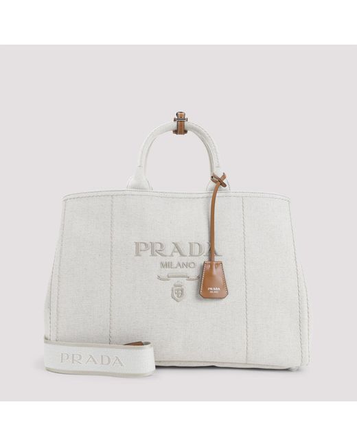 Prada White Tote Bag for men