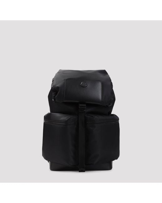 Moncler Black Kenton Backpack for men