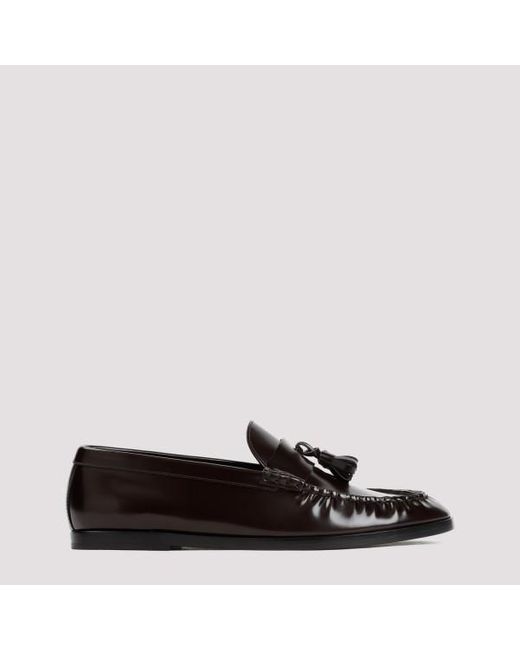 The Row Black Mens Loafer
