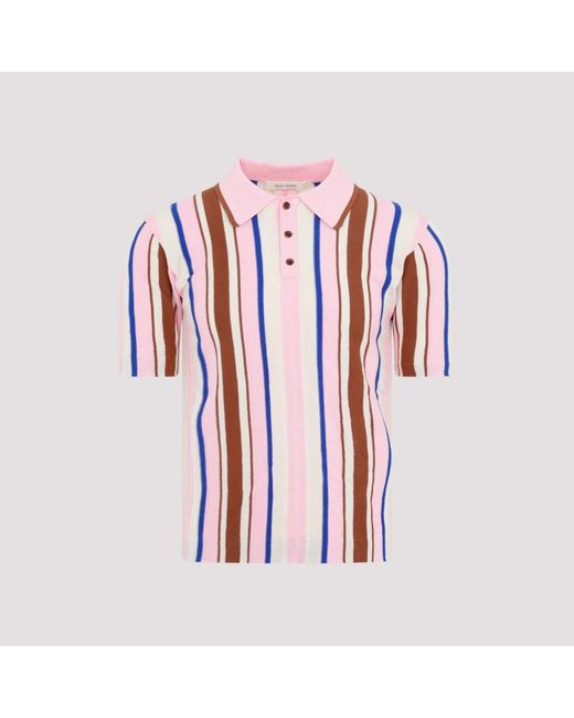 Wales Bonner Wae Bonner Optiit Poo Hirt in Red for Men Lyst UK