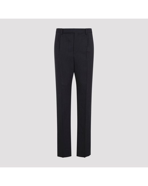Saint Laurent Blue Pants for men