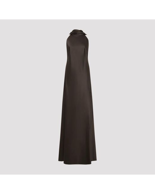 Ralph Lauren Black Chilton Long Dress
