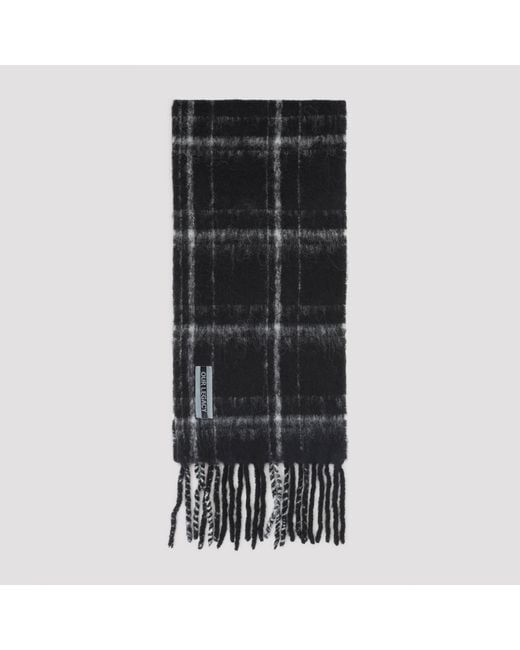 Our Legacy Black Estate Scarf for men