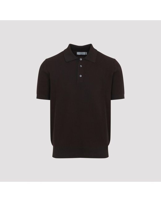 Canali Black Knit Sweater for men