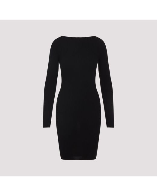 Rick Owens Black Al Mini Dress