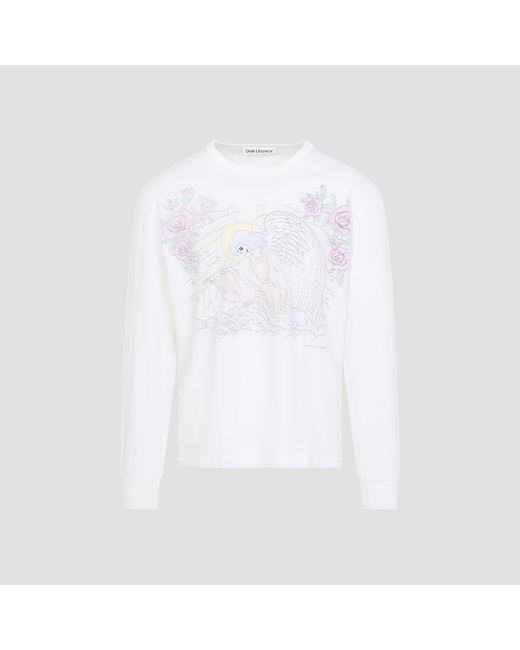 Our Legacy White Cruise T-Shirt for men