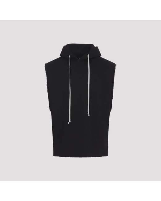 Rick Owens Black Rick Owen Hoodie for men