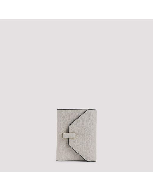 Valextra Gray Iside Wallet