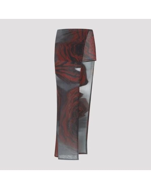 Jean Paul Gaultier Brown Blurry Roe Ayetric Idi Kirt