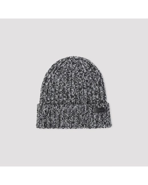 Brioni Gray Wool Hat for men