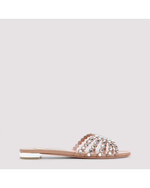 Aquazzura Pink Tequila Sandals