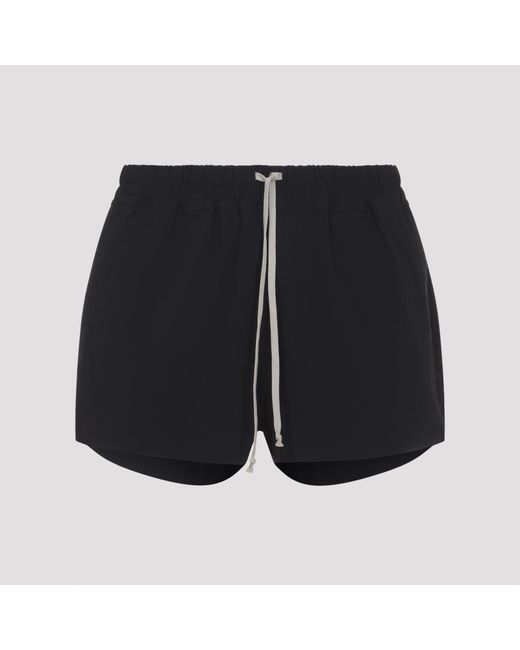 Rick Owens Blue Solid Swim Shorts for men