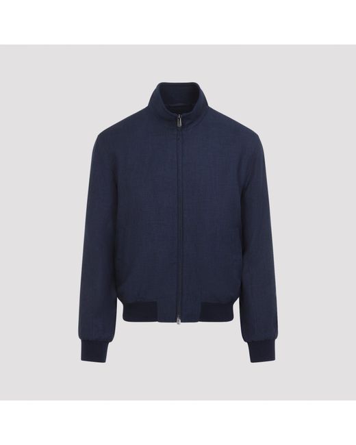 Ralph Lauren Blue Felton Bomber Jacket For for men
