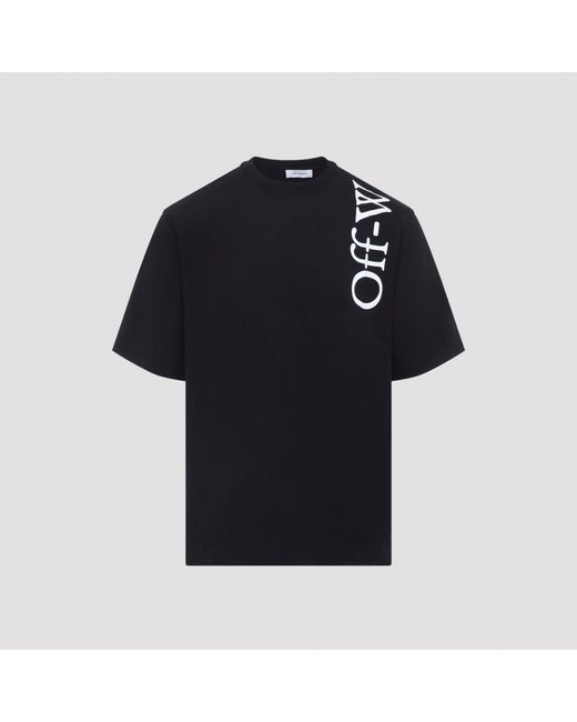 Off-White c/o Virgil Abloh Black Vertical Bookish Skate S/S Tee for men