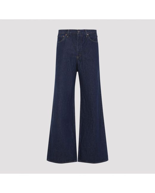 Agolde Blue Cotton Dame Jeans