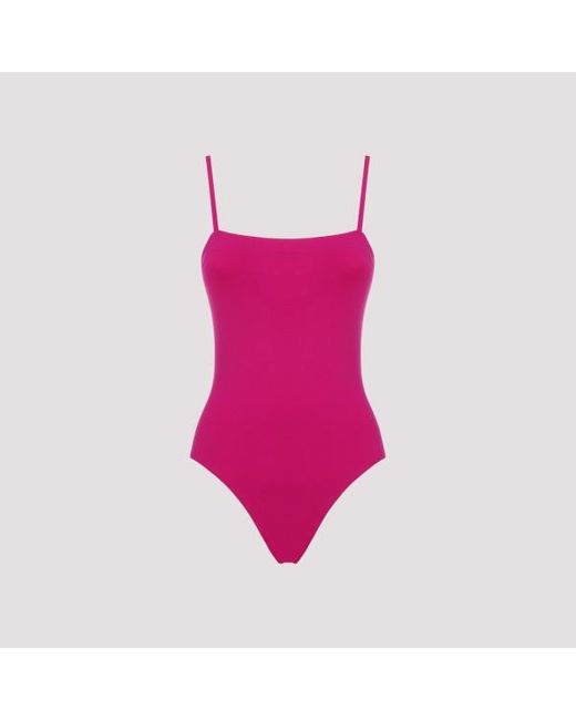 Eres Pink Aquarelle One-piece Swimsuit