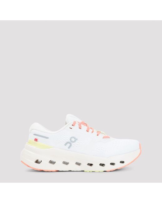 On Shoes White Cloudrunner 3 Sneakers