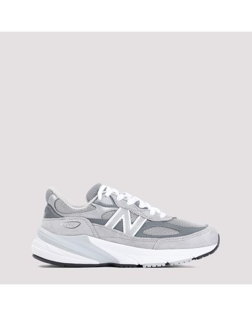 New Balance White 990 Made In Usa Sneakers