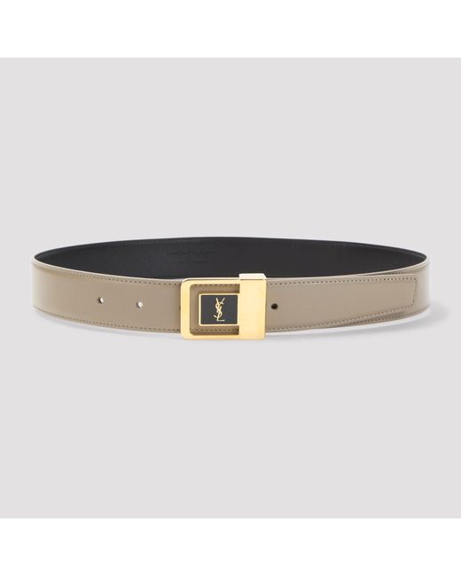 Saint Laurent Multicolor Leather Belt