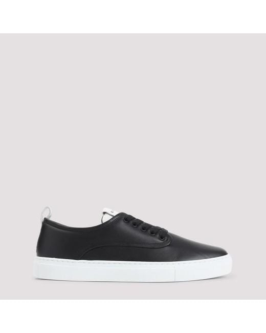 Givenchy Black New City Calf Leather Sneakers for men