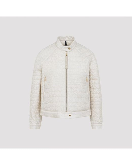 Moncler White Wintercoat