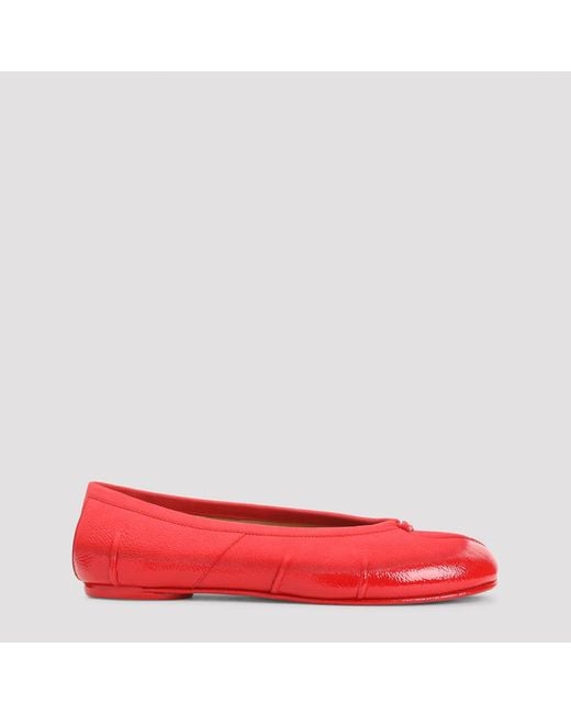 Maison Margiela Red Tabi New Ballerina