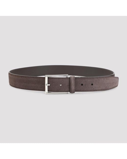 Canali Brown Belts for men