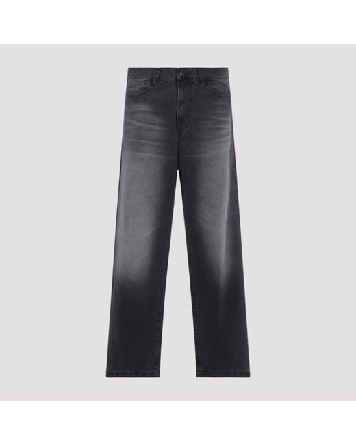 Carhartt Gray Cotton Landon Pants for men