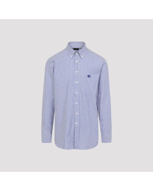 Etro Blue Roma Shirt for men