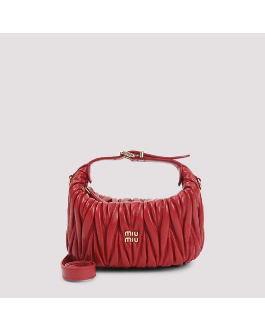 Miu Miu Red Mini Bag