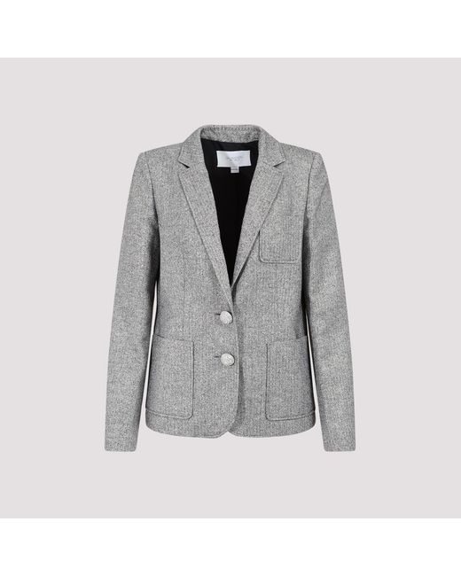 Giambattista Valli Gray Cotton Jacket