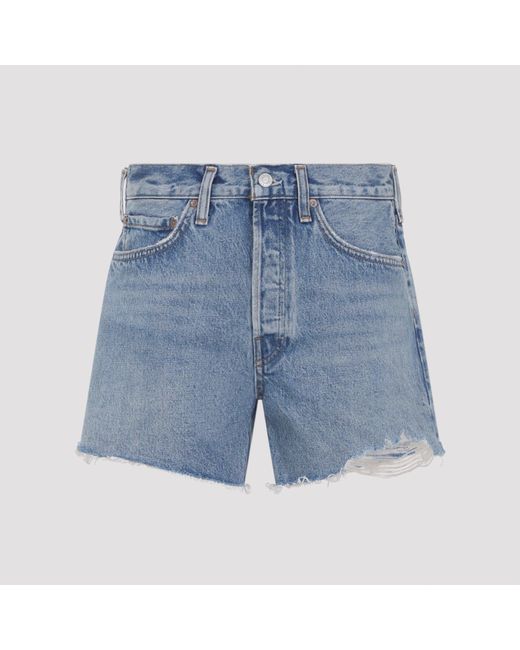 Agolde Blue Shorts
